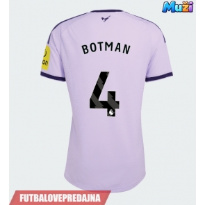 Lacne Muži Futbalové dres Newcastle United Sven Botman #4 2026-27 Krátky Rukáv - Tretina